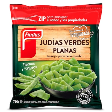 Judías verdes planas Findus bolsa 750 g-0