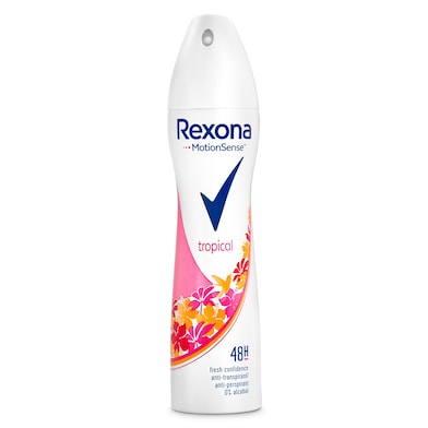 Desodorante tropical Rexona spray 200 ml-0