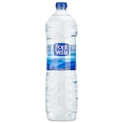 Agua mineral natural Font Vella botella 1.5 l