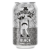 Cerveza especial negra Ramblers de Dia lata 33 cl