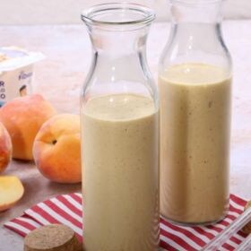 receta smoothie tropical de melocotón y mango