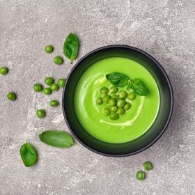 receta crema de guisantes