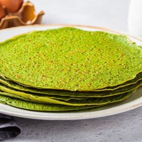 receta crepes de espinacas