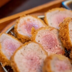 receta chuleta de cerdo rebozada, con salsa cítrica