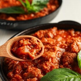 receta boloñesa de cerdo a la italiana