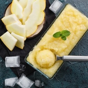 receta sorbete cremoso de melón