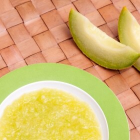 receta sopa fría de melón