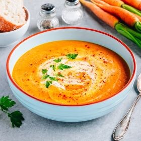 receta crema de zanahoria al curry