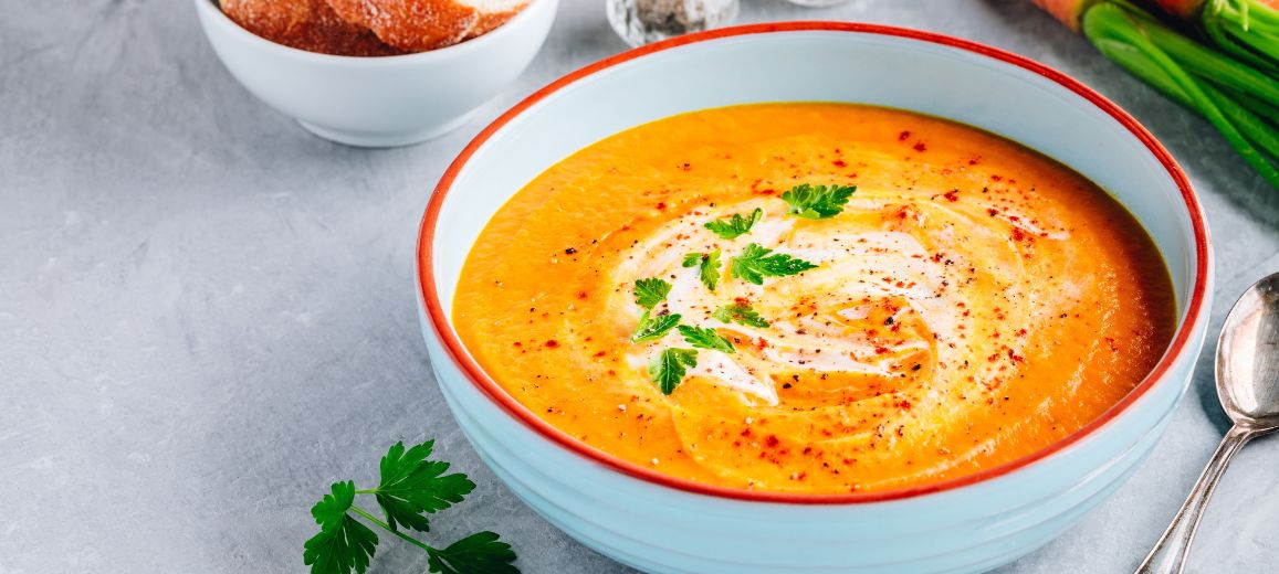 receta crema de zanahoria al curry