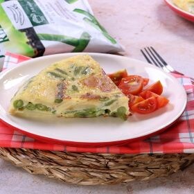 receta tortilla española con judías verdes