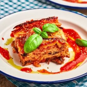 receta lasaña integral de verduras