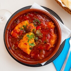 receta merluza con tomate