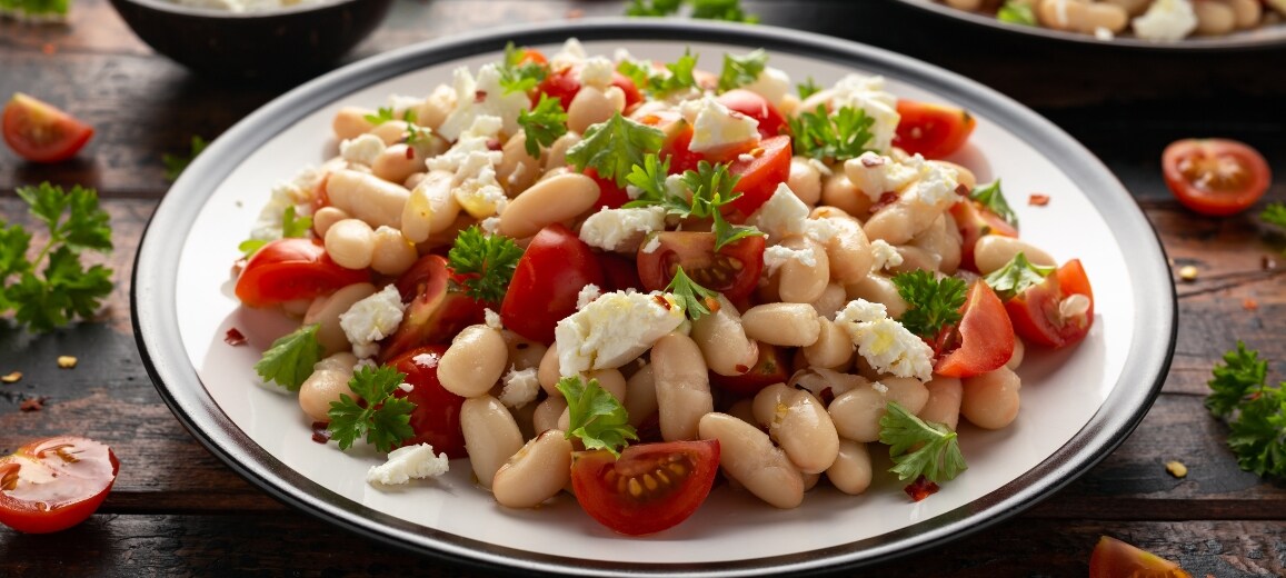 receta ensalada de alubias