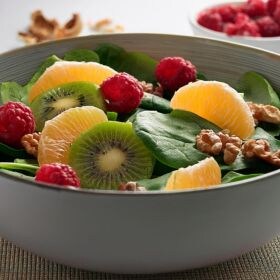 receta ensalada fresca kiwi-limón