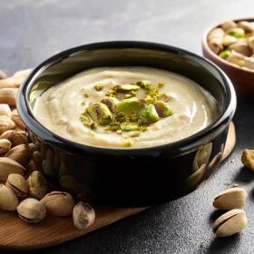 receta ajo blanco de pistachos