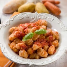 receta ñoquis de zanahoria