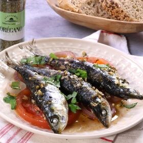 receta sardinas al horno con tomate y cebolla