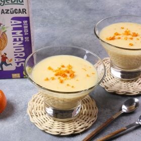 receta natillas de mandarina y jengibre