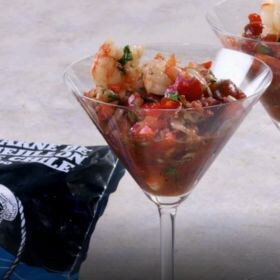 receta salpicón de mejillones con pico de gallo