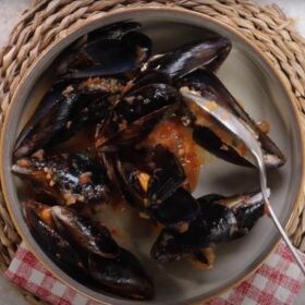 receta mejillones a la marinera