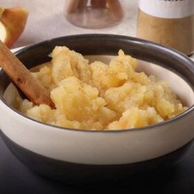 receta compota de manzana con canela y aroma de jengibre