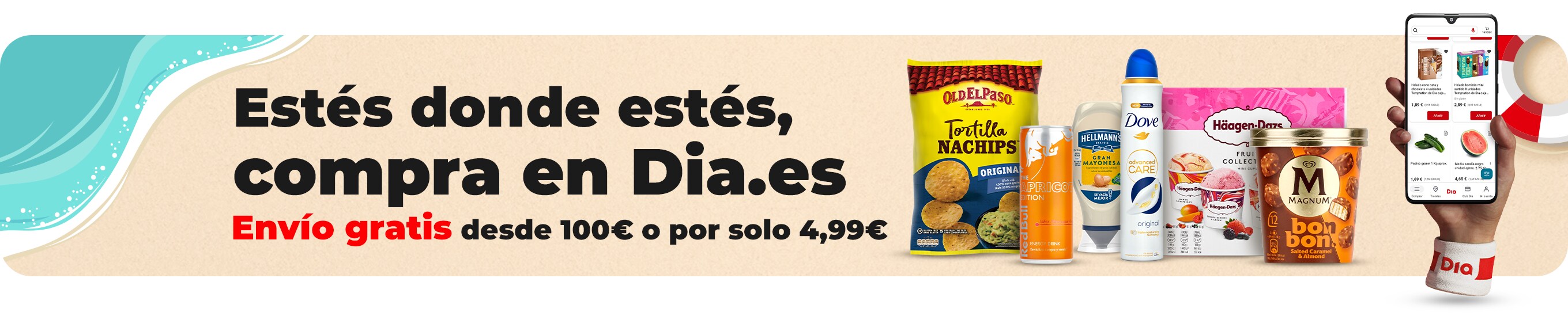 Las mejores ofertas de verano en Dia.es