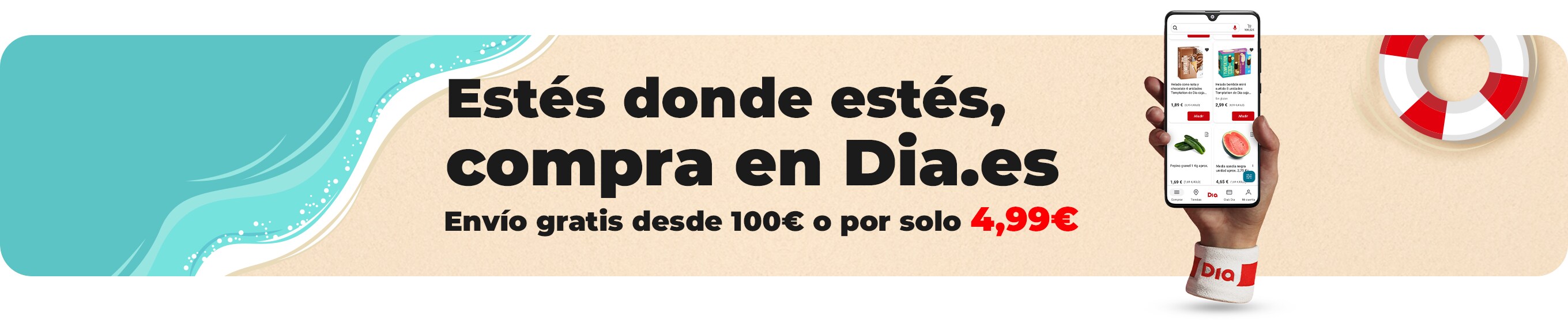 Las mejores ofertas de verano en Dia.es