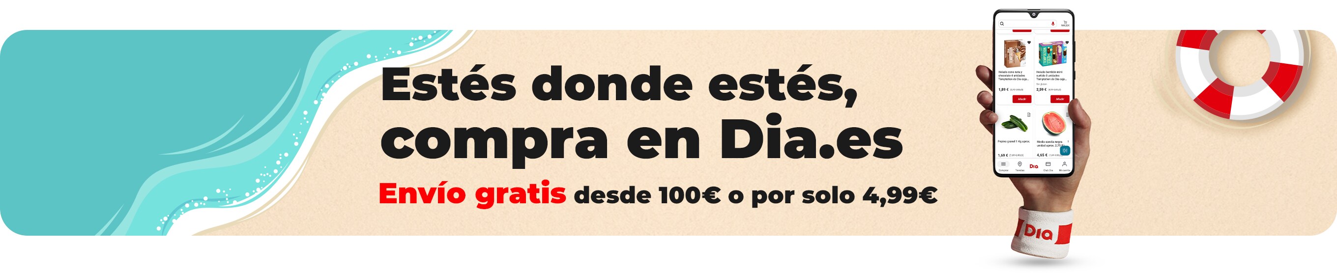 Las mejores ofertas de verano en Dia.es