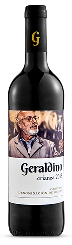 Vino tinto crianza D.O. Cariñena Geraldino