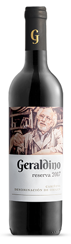 Vino tinto reserva D.O. Cariñena Geraldino