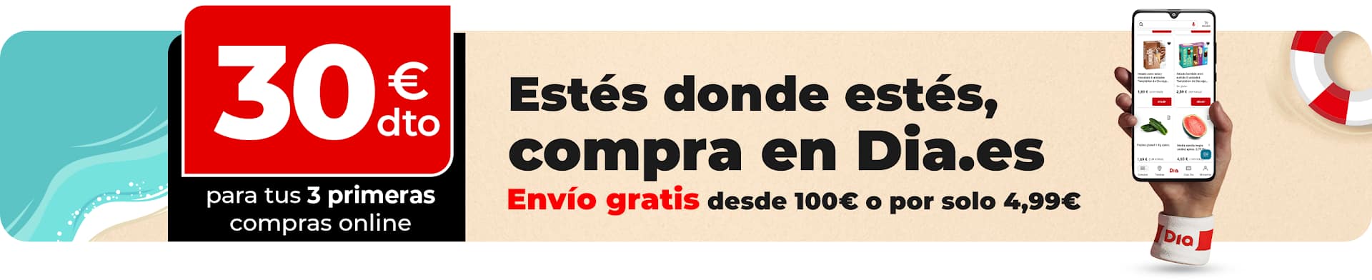 Cupón de descuento Dia Online | Supermercados DIA