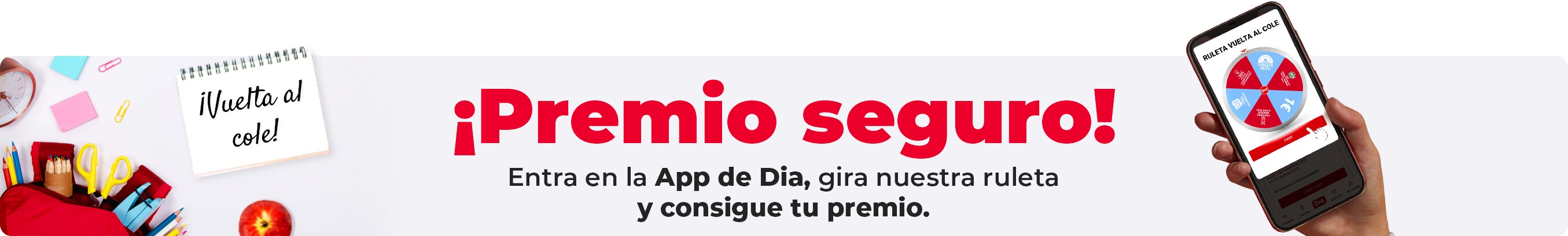 Juega a la  ruleta de agosto y gana premio seguro