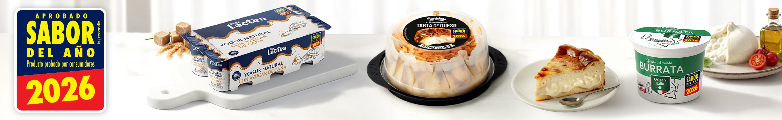 Sabor del año 2026: nuestros productos premiados Sabor del año 2026: nuestros productos premiados