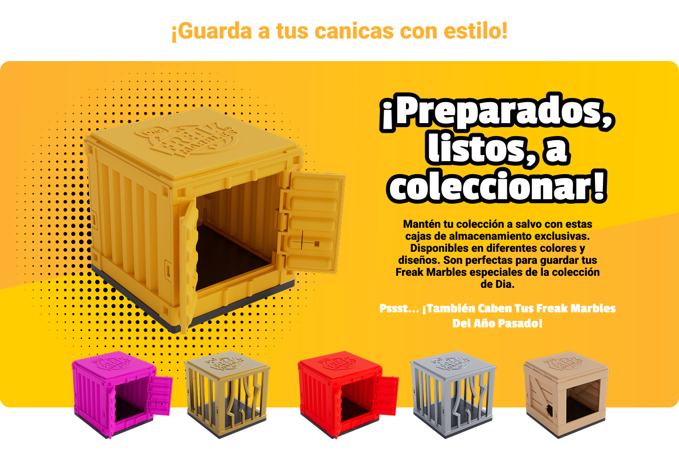 ¡Preparados, listos, a coleccionar! ¡Preparados, listos, a coleccionar!