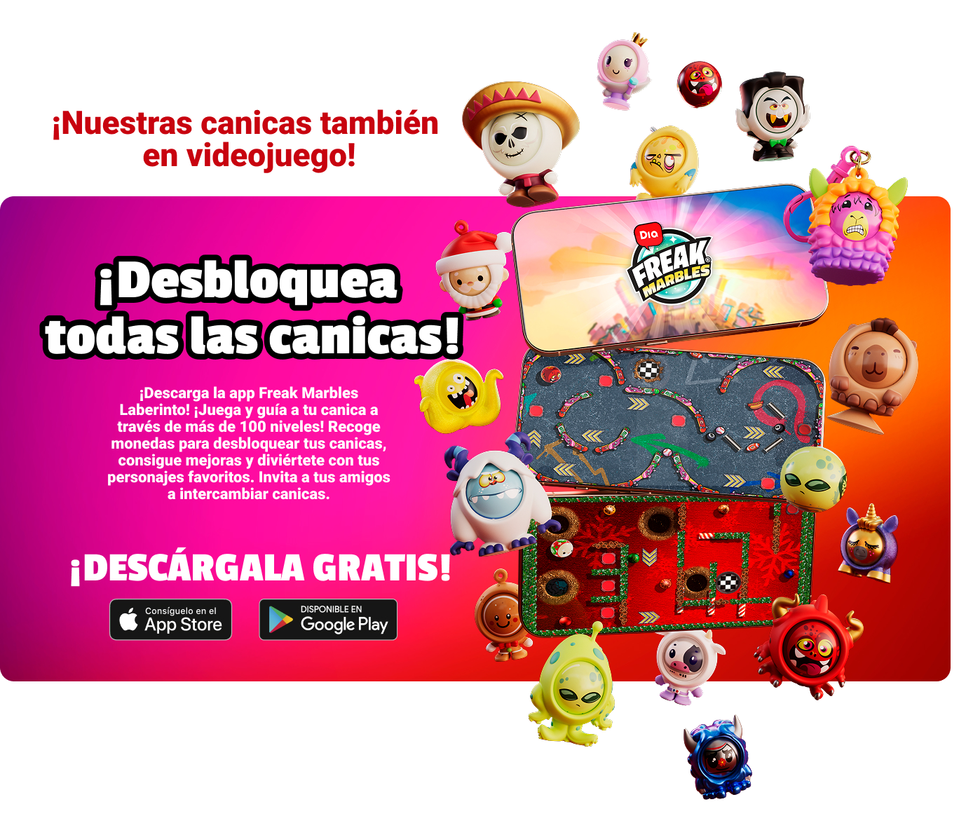 ¡Desbloquea todas las canicas! ¡Desbloquea todas las canicas!