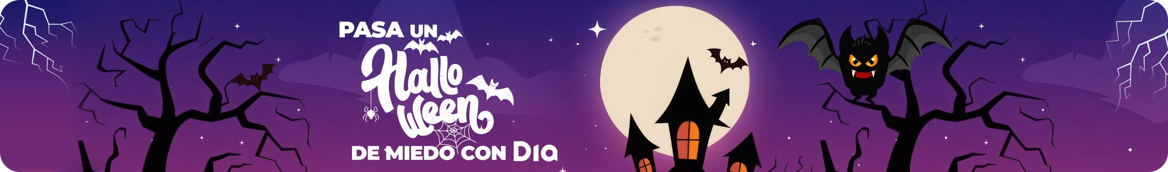 ¡Pasa un Halloween de miedo con Dia!