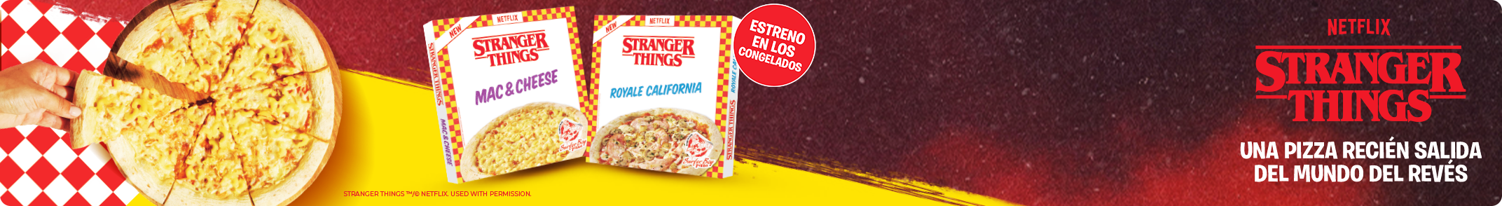 Descubre las pizzas de Stranger Things en en tu tienda Dia o en Dia.es. ¡Una pizza recién salida del mundo del revés!