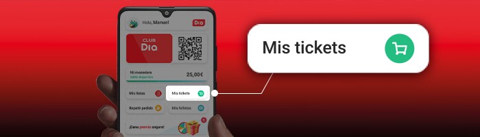 Accede a tu perfil y disfruta de precios exclusivos y cupones personalizados con CLUB Dia
