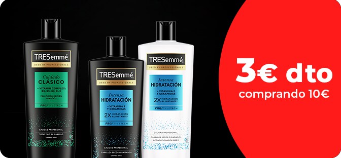 Promociones Tresemmé en Dia.es