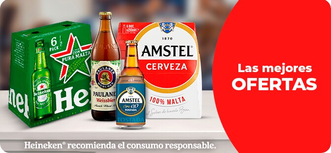 Promociones Heineken, Cruzcampo, Amstel, El Aguila, Paulaner y Desperados en Dia.es