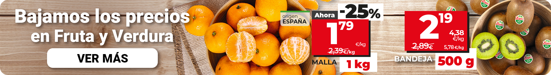 Ofertas en fruta y verdura Dia.es