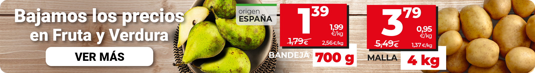 Ofertas en fruta y verdura Dia.es