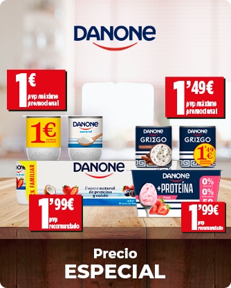 Promociones Danone en Dia.es