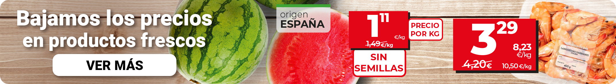 Ofertas en productos frescos Dia.es
