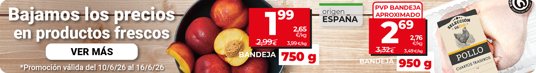 Ofertas en productos frescos Dia.es