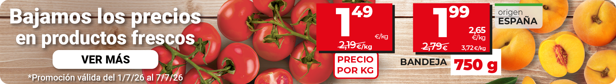 Ofertas en productos frescos Dia.es