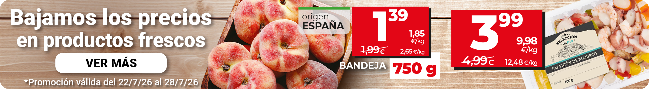 Ofertas en productos frescos Dia.es