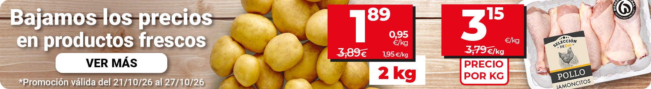 Ofertas en productos frescos Dia.es