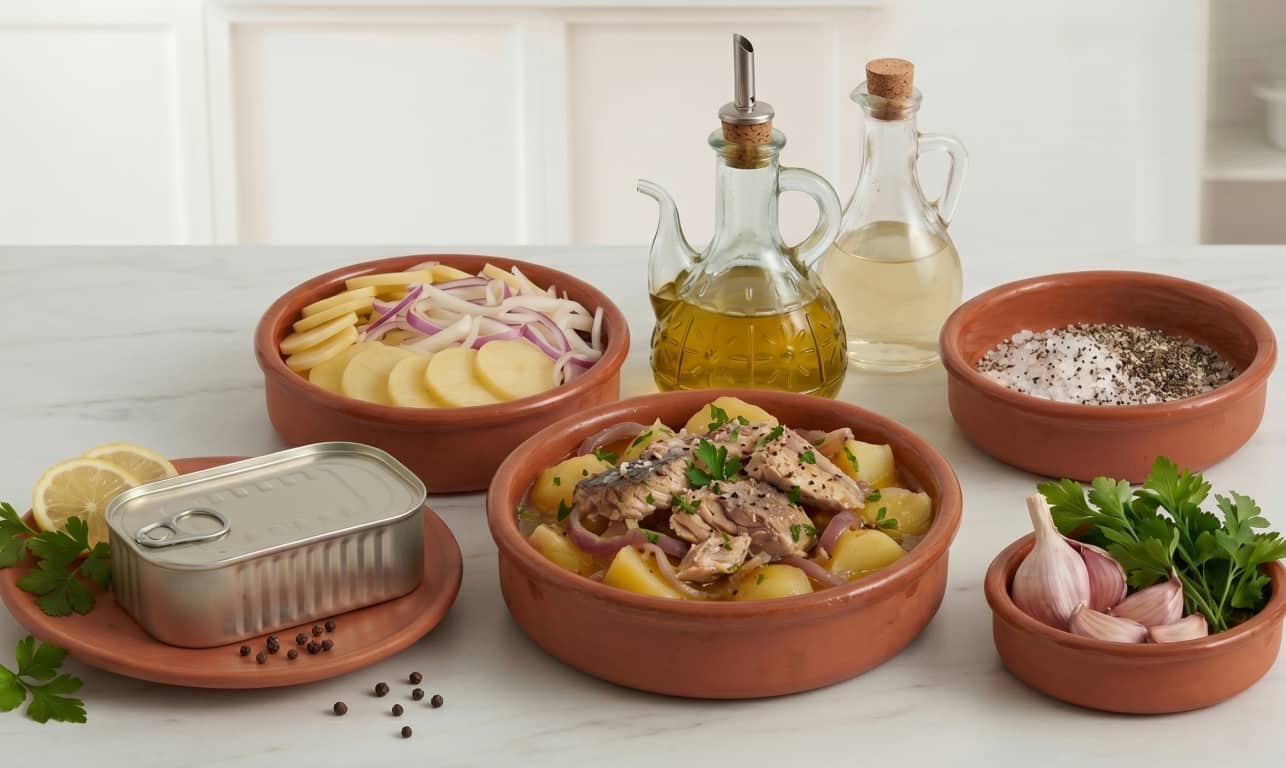 Receta de caballa al horno