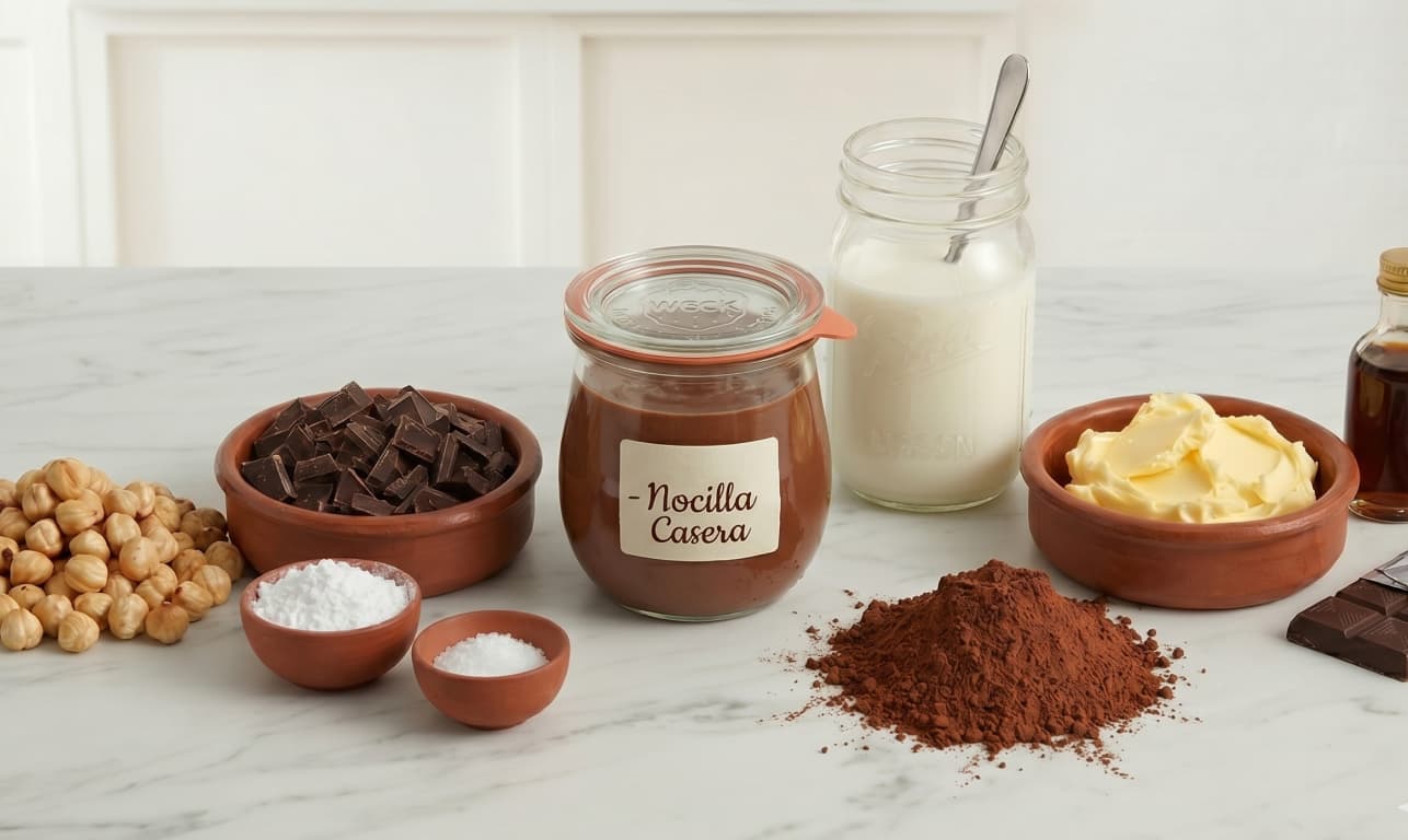 Receta de nocilla casera